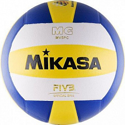 Мяч волейбольный MIKASA MV5PC белый-желтый-синий